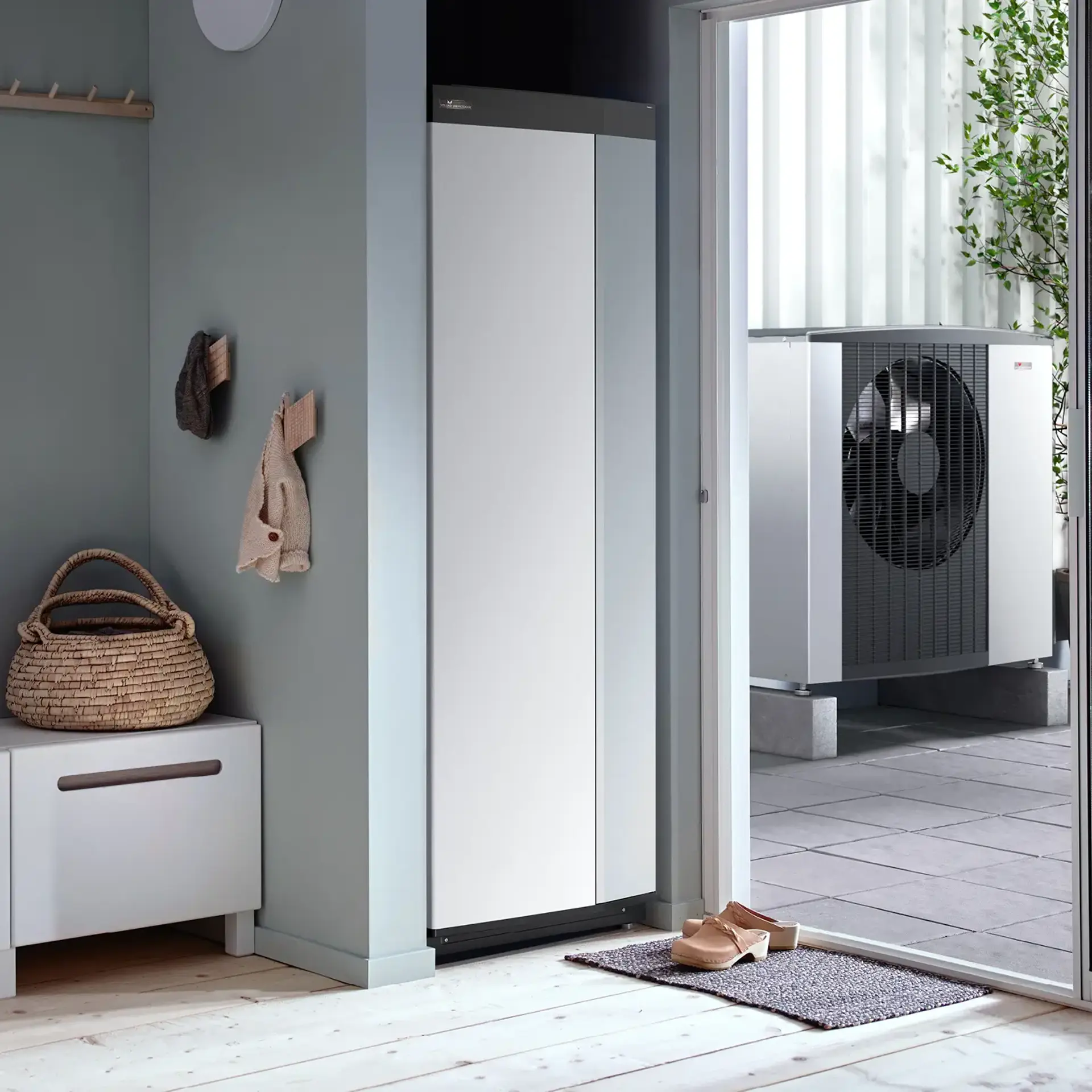 Vølund luft til vand varmepumpe